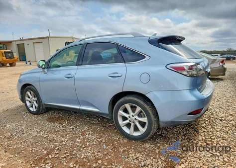 2010 Lexus Rx 350 z USA, uszkodzony, nr VIN 2T2BK1BA6AC03600